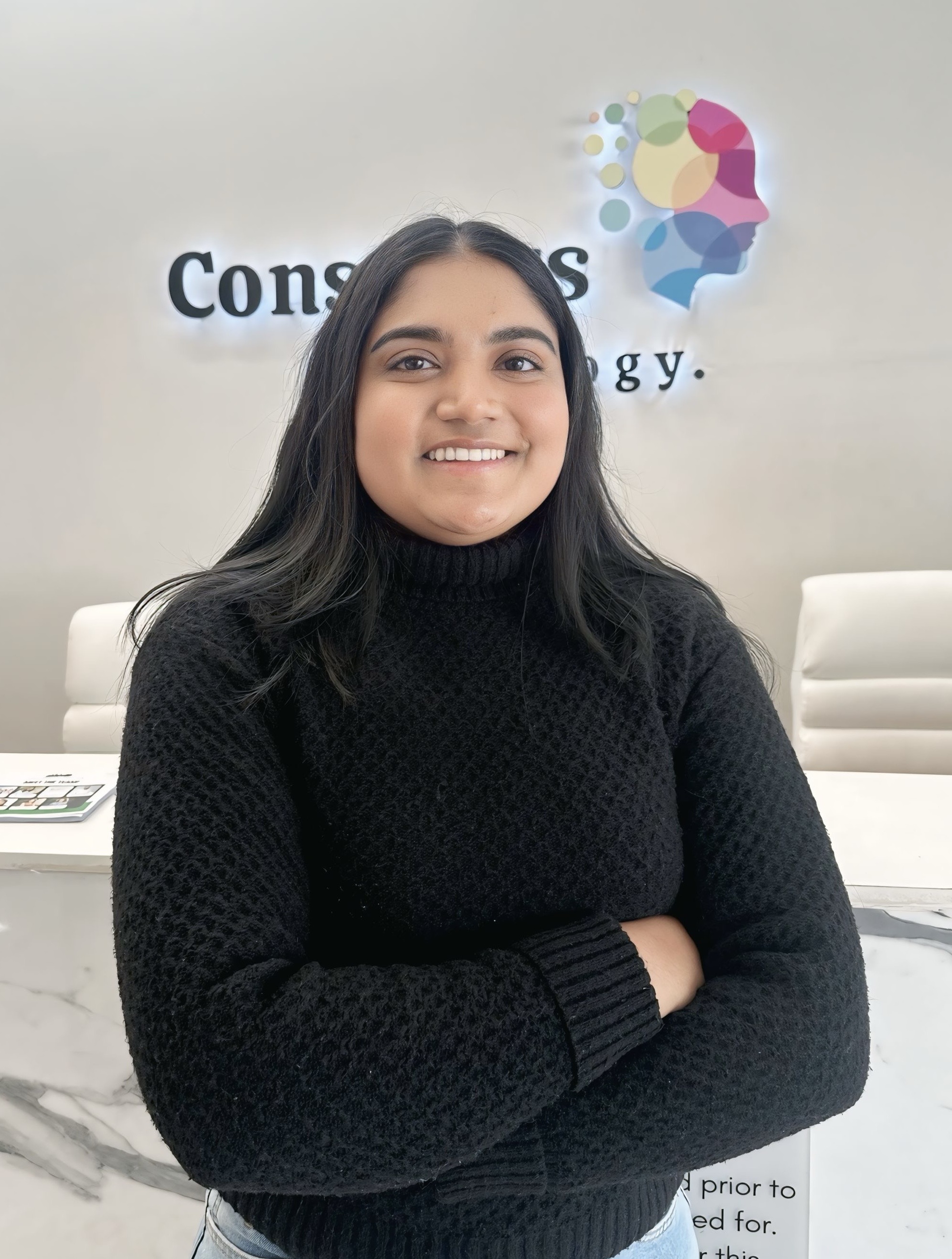 Sanam Naran in her professional space